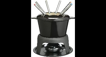 RVV® Fondueset - Fondue - Fondueset elektrisch - Zwart - 12cm x 18cm x 21cm