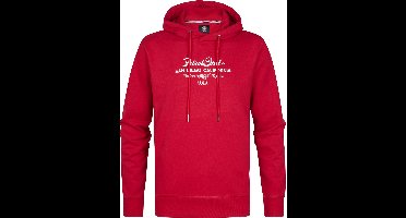 Petrol Industries - Heren Artwork Hoodie Repair - Rood - Maat L