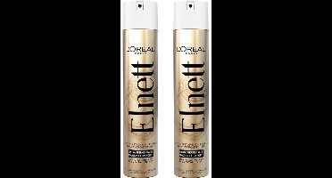 L'Oréal Paris Elnett Satin - Extra Sterke Fixatie Haarlak - 2 x 300 ml