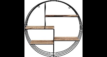 Wandrek Rond - Plantensteun - Wandplank