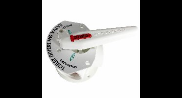 Aquavalve afsluiter 3-weg opbouw Handmatig