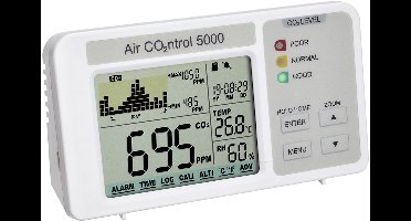 TFA Dostmann AirCO2ntrol 5000 - Co2 Meter - Met geheugenkaart