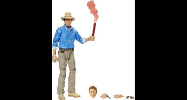 Verzamelbaar Actiefiguur Dr. Alan Grant - Jurassic Park/World Collectie