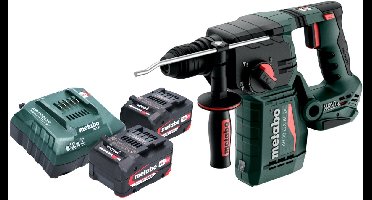 Metabo KH 18 LTX BL 24 accu-boorhamer 18 V 2,2 J SDS Plus Brushless + 2x accu 4,0 Ah + oplader