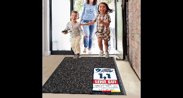 Hoogwaardige Deurmat | Veel Maten & Kleuren | Anti-Slip & Wasbaar | 120 x 1000 cm | Rood