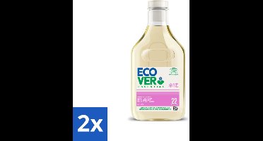 2 x Ecover - Vloeibaar wasmiddel Essential - Wol & Fijnwas - 1 liter - 22 wasbeurten - Wasmiddel Wol - Wasmiddel Zijde - Biologisch Wasmiddel - Milieuvriendelijk Wasmiddel - Wasmiddel Delicate Stoffen