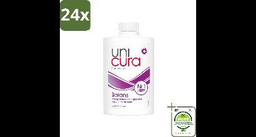 Unicura – Vloeibare Zeep Navulling – Balans – 250 ml - Voordeelverpakking - 24 stuks - Handzeep - Antibacterieel