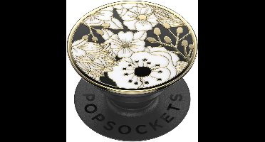 Telefoonhouder en Stand met Verwisselbare Top voor Smartphones en Tablets - Enamel Wild Flowers