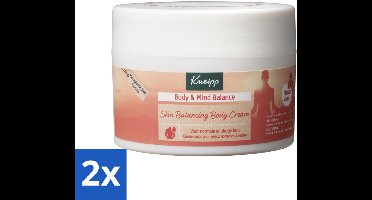 Kneipp - Body crème - Body & Mind Balance - Iris & Vetiver - 200 ml - Voordeelverpakking - 2 stuks
