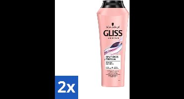 Gliss - Shampoo - Split Hair Miracle - Voor Beschadigd Haar - 250 ml - Voordeelverpakking - 2 stuks