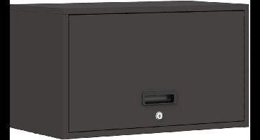 vidaXL - Zwart - Poedergecoat - staal