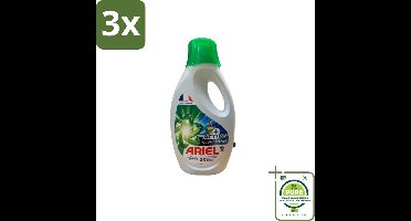 3 x Ariel – Vloeibaar Wasmiddel – Active Odor Defense – 1,26 L – 28 wasbeurten - Grootverpakking - Geurverwijderend Wasmiddel - Sportkleding Wassen - Activiteit Kleding - Geurneutralisatie - Vloeibaar Wasmiddel