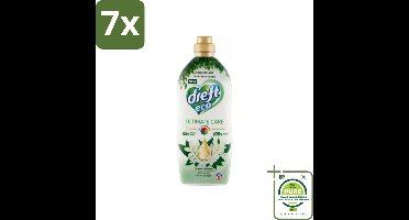 7 x Dreft ECO - Wasverzachter - Gekleurde Was - Witte Bloem - Anti-Veroudering - 38 Wasbeurten - Grootverpakking - Wasverzachter - Kleurbescherming - Anti-aging - Collageen - Wasgoed