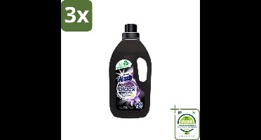 3 x At Home - Wash - Wasmiddel - Zwarte Was - Frisse Geur - 42 Wasbeurten - Grootverpakking - Wasmiddel Zwart - Wasmiddel Donker Textiel - Wasmiddel Kleurbehoud - Wasmiddel Frisse Geur - Wasmiddel Vlekken Verwijderen