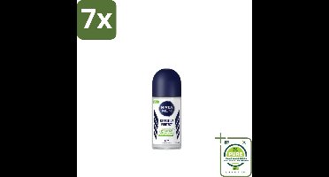 7 x Nivea - Men - Deodorant - Roller - Sensitive Protect - 50 ml - Grootverpakking - NIVEA MEN Deodorant - Deodorant Roller - Gevoelige Huid - 48 Uur Bescherming - Alcoholvrije Deodorant