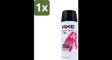 1 x Axe - Deodorant Bodyspray - 48hrs Non Stop Fresh - Anarchy For Her - Rose & Bergamot - 150 ml - Anarchy For Her - Axe Deodorant - Bodyspray - 48h Fresh - Rose & Bergamot
