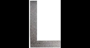 Grensplaat Hoek Spinnen 1000x500 mm - Staal