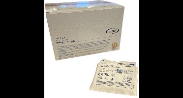 MaiMed non-woven steriele gaascompressen 5cm x 5cm per 5 stuks steriel verpakt 50x5