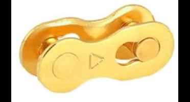 Herbruikbare Missing Chain Link 6/7/8 Speed Smart link Quick link Kettingschakel - voor KMC / Shimano / Sram glimmend Goud