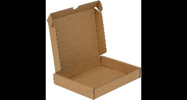 Brievenbusdoosjes 35x25x2,5cm Bruin (100 st.)