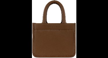 bugatti Leren Handtas Schoudertas Daphne Tote Bag Cognac Lichtbruin