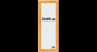 Your Decoration - Fotolijst 33x98 cm - MDF - Oranje - Pisa