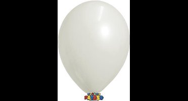 Zakje met 15 parelmoer witte ballonnen - 30cm doorsnee (12 inch)