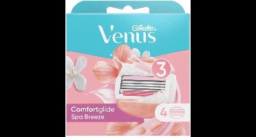 Gillette - Venus - Spa Breeze - Scheermesjes/Navulmesjes - 4 Stuks