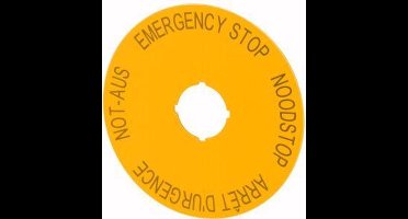 EATON INDUSTRIES RMQ-Titan Tekstschild vr drukknop/signaallamp