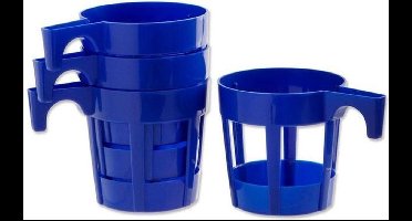 Bekerhoudertjes / Bekerhouder - 8 Stuks - Koffie - Thee - Kunststof - Stapelbaar - Festival - Camping - Geschikt voor wegwerpbekers.