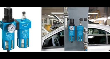 Hazet 9070-4 - Persluchtonderhoudsmodule - 1/4"