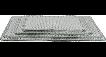 Trixie opvangmat voor kattenbakken eva GRIJS 70x40 cm