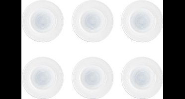 Cosy & Trendy Brindisi Sea Plat Bord - Ø26x(H)2.6cm  (Set van 6)