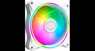 CoolerMaster MasterFan MF120 Halo RGB White Triple Pack