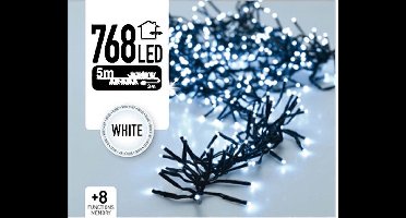Clusterverlichting - 768 LED - 5.5 meter - wit