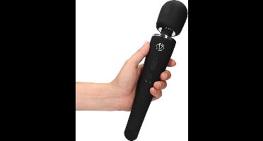 Erovibes - Wand Vibrator - Oplaadbaar - Zwart - 30 cm