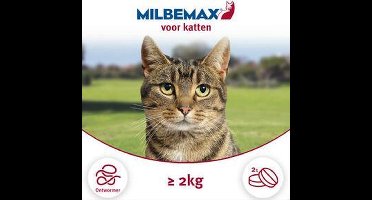 Milbemax - grote kat - 20 tabletten
