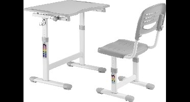Bureau met bureaustoel kinderen - tekentafel - ergonomisch in hoogte verstelbaar
