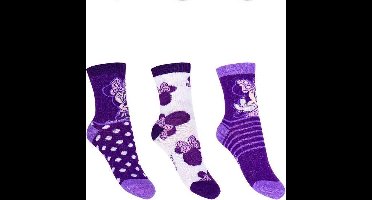 3 paar sokken Minnie Mouse 31/34