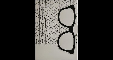 Moses Boekenlegger In Wenskaart Libri_x Bril Magnetisch Grijs