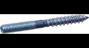 Stokeind van verzinkt staal - M6x60 Torx 15