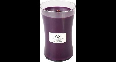WoodWick Hourglass Large Geurkaars - Spiced Blackberry - 130 branduren