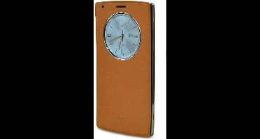 LG Lederen Quick Circle Case G4 Bruin