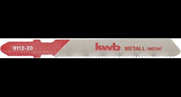 KWB Decoupeerzaagbladen - Metaal Middel 6112-20