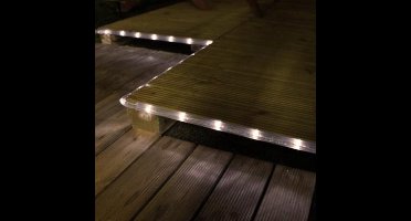 Solar lichtsnoer buiten 'Rope' - 10 meter - Solar tuinverlichting - Met los solarpaneel - Lichtsnoer op zonne-energie