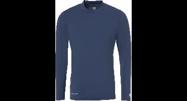 Uhlsport Distinction Colors Baselayer  Sportshirt performance - Maat S  - Mannen - donker blauw