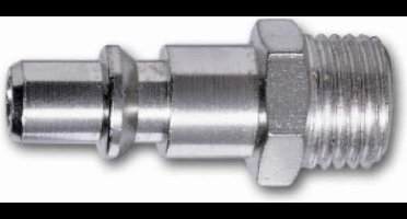 Euroline insteeknippel - draadstekker met buitendraad - 3/8