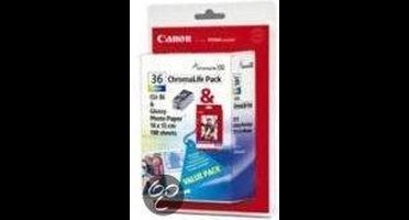 Canon ClI-36 Inktcartridge + Photo Valuepack voor de Pixma Mini260 - Kleur