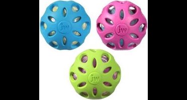 JW Crackle Head Ball - Ø 5,5 cm - Hondenspeeltje - Hondenbal - Meerkleurig - Small