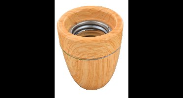 Lamphouder E27 Porselein - Kleur licht hout